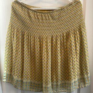 Max Studio Floral Skirt - Large